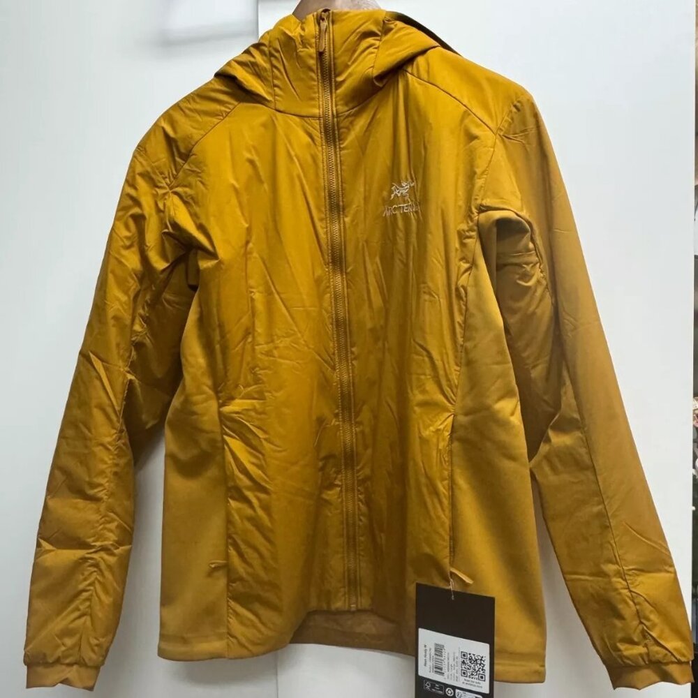 NWT Arcteryx Atom Hoody Jacket - Women's Size Large L NEW Yukon Gold color